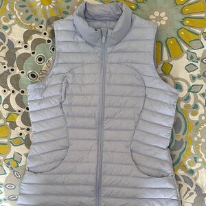 lululemon athletica Light Blue Puffer Vest